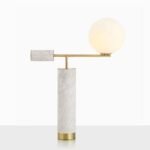 Modern Indoor Luxurious Marble Based Table Lamp