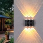 12W Outdoor Lighting Two Ways Up and Down IP65 Completely Waterproof Led Wall Lamps