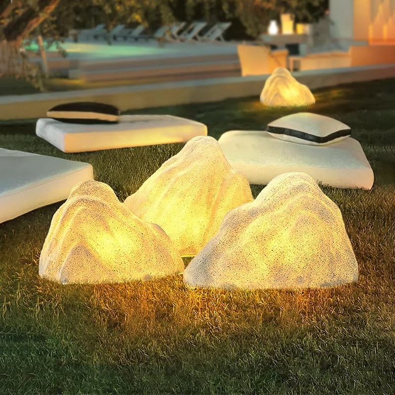 主图-01 Lumind Outdoor Landscape Stone Lamp-LD13 - Image 1