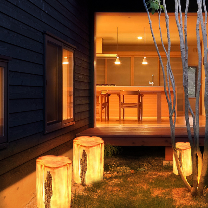 主图-01 Lumind Luminous Tree Stump Light-LD18 - Image 1