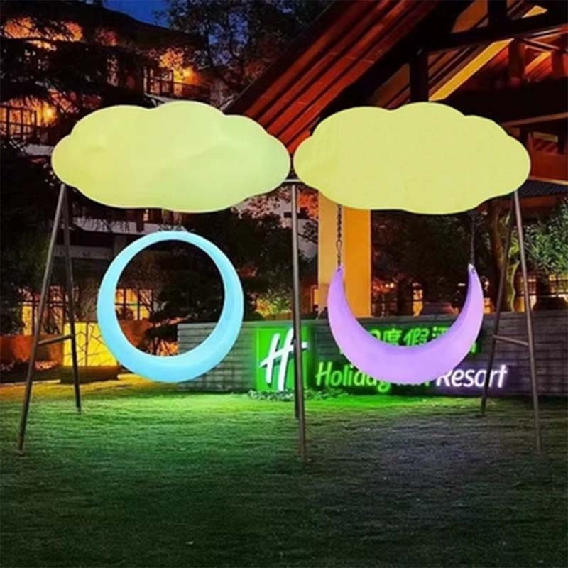 主图-01 Lumind Outdoor Cloud Swing Light-LD20 - Image 1