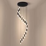 Lumind Nordic Luxury Long Drop Chandelier LU23