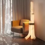 Lumind Alabaster Floor Lamp LM-3