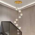 Lumind Luxury Glass Crystal Chandelier LU27