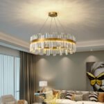 Lumind Round Crystal Chandelier LU7