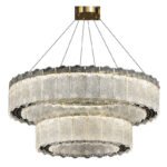 Lumind French Style Glass Chandelier