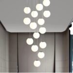 Lumind High Ceiling Villa Magic Bean Chandelier LU21