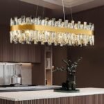 Lumind Long Crystal Pendant Light LU6