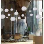 Lumind Italian Pebble Glass Pendant Light LU14