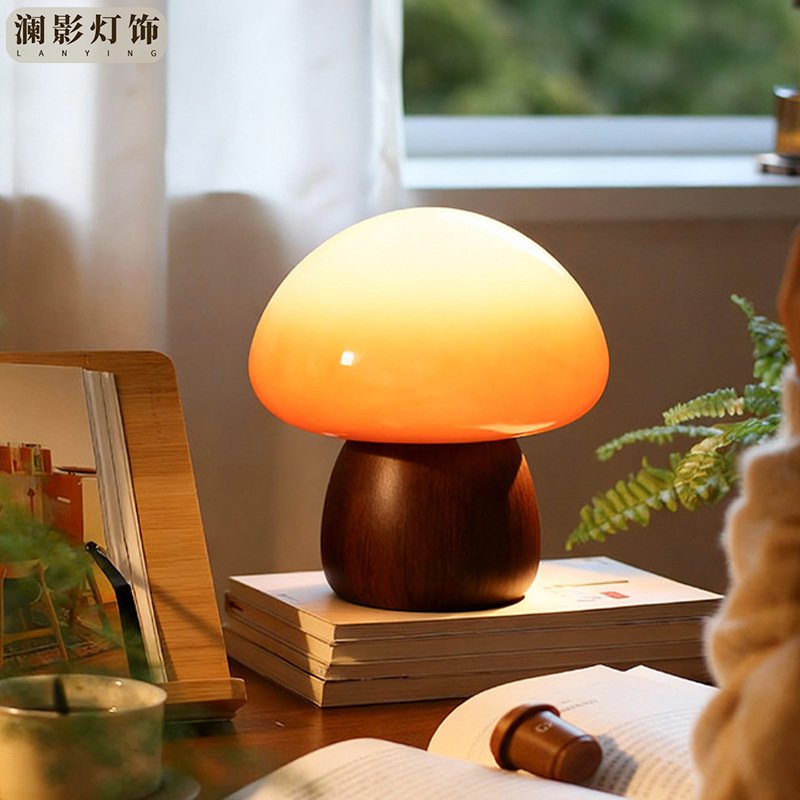 主图-01 Lumind Mushroom Table Lamp-LT07 - Image 1