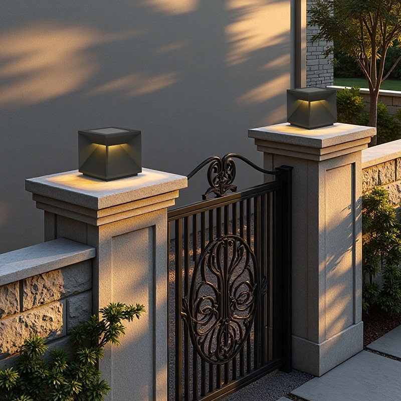 主图-01 Lumind Outdoor Post Lights-LP04 - Image 1