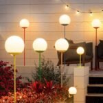 Lumind Outdoor Moon Ball Light-LG13