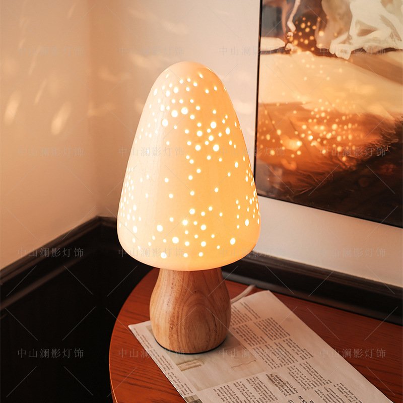 主图-02 Lumind Mushroom Table Lamp-LT11 - Image 1