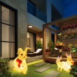 Lumind Outdoor Glowing Rabbit Lamp-LG15