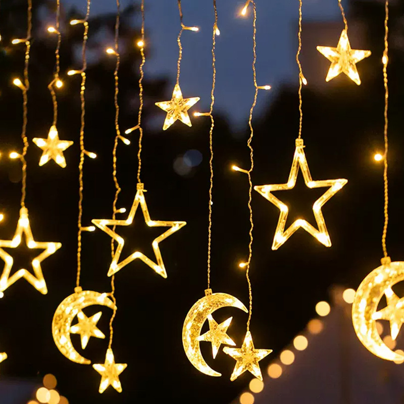 主图-04 Lumind Star Moon Fairy String Lights-LH01 - Image 1