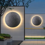 Lumind Outdoor Moon Wall Lamp-LW01