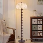 Lumind Wood Decorative Standing Beside Lamp-LF12