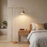 Lumind Minimalist Globe Standing Lamp-LF15