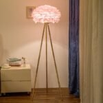 Lumind Home Feather Floor Lamp-LF09